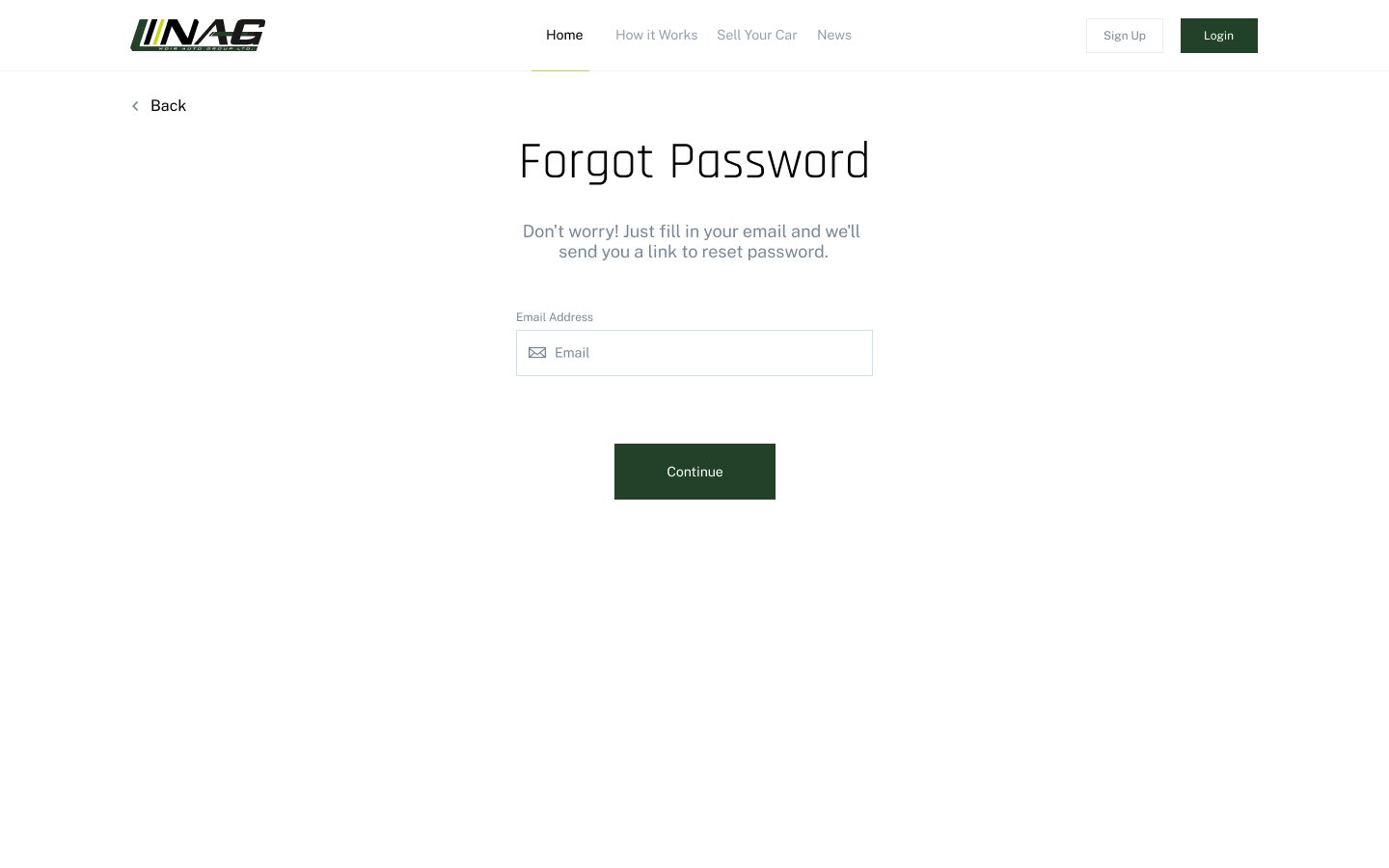 Forgot Password